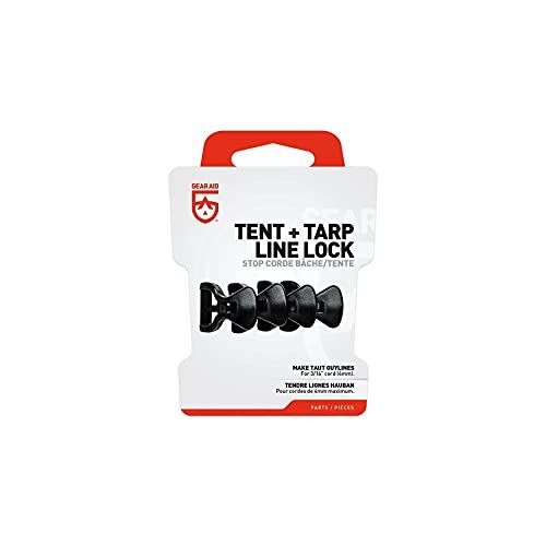  Gear AID Pack of 12 Tent Line and Tarp Tie Down Clip Secure Line Locks Heavy Duty Camping Outdoor Gear