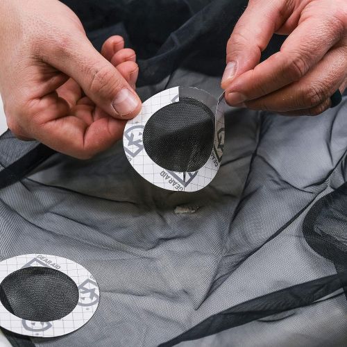  GEAR AID Tenacious Tape Mesh Patches for Tent and Bug Screen Repair, 3” Rounds