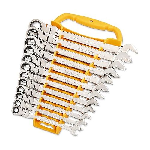  GEARWRENCH 25-Pc. Flex Combination Ratcheting Wrench Set, SAE/MM - 86730