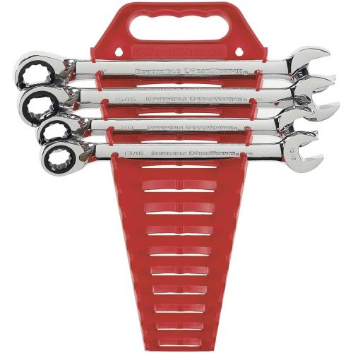  Apex Tool Group GearWrench 9602R 16 Piece Reversible Combination Ratcheting Wrench Set Metric - Wrench Roll