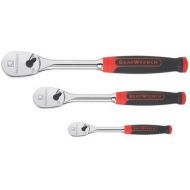 Apex Tool Group GearWrench 81207 3 Piece Ratchet Set withCushion Grip