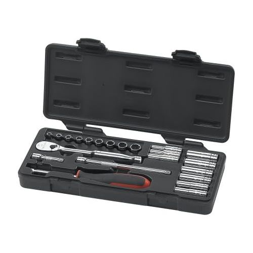  Apex Tool Group GearWrench 80301 51 Piece 14-Inch Drive 12 Point Socket Set