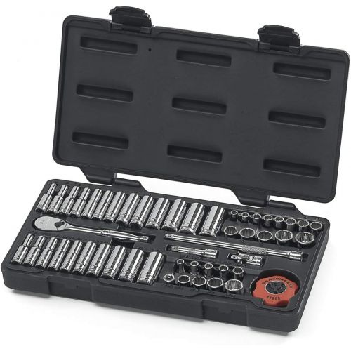  Apex Tool Group GearWrench 80301 51 Piece 14-Inch Drive 12 Point Socket Set