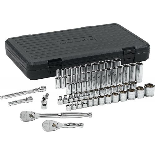  Apex Tool Group GearWrench 80551 57 Piece 38-Inch Drive 12 Point Socket Set