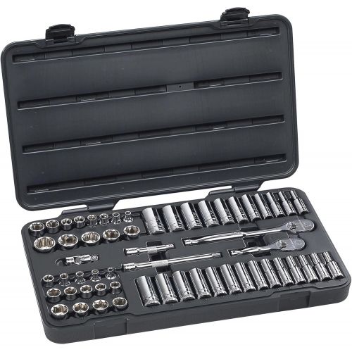  Apex Tool Group GearWrench 80551 57 Piece 38-Inch Drive 12 Point Socket Set