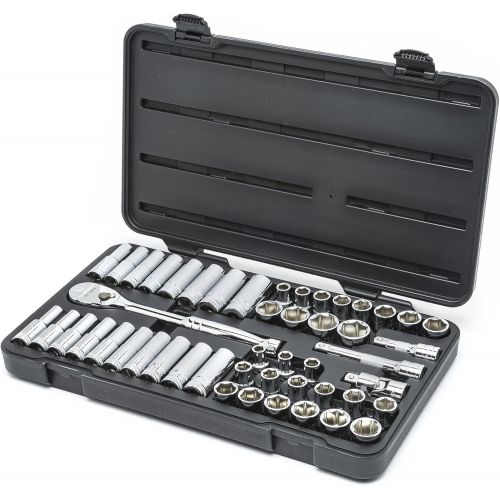  Apex Tool Group GearWrench 80551 57 Piece 38-Inch Drive 12 Point Socket Set