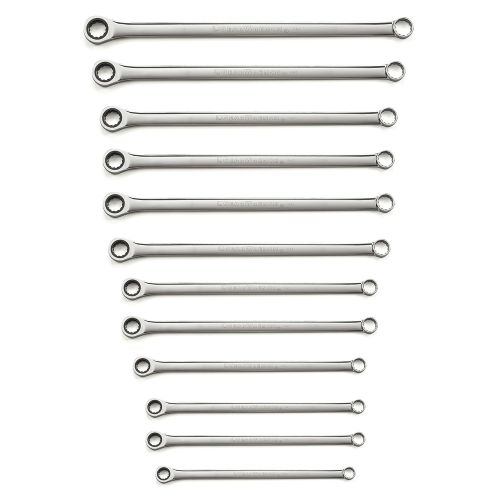  Apex Tool Group GearWrench 85988 12 Piece Ratcheting Wrench Metric XL GearBox Set