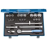 Gedore GEDORE 2545837 12 Socket Set, 12, Hexagon, 8-32mm (23 Pieces)