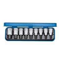 Gedore GEDORE IN19PM 12 Screwdriver Bit Socket Set, 5-17mm (9 Pieces)