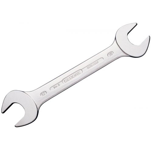  Gedore GEDORE 6077540 Double Open-Ended Wrench Set, 6-27mm Width (10 Pieces)