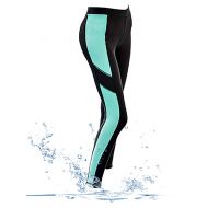 GEEK LIGHTING Womens UPF 50+ Surfing Skins Leggings Wetsuit Swim Long Pants