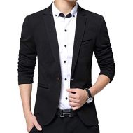 [아마존 핫딜]  [아마존핫딜]GEEK LIGHTING Slim Fit Single One Button Blazer Jackets for Men