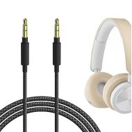 GEEKRIA Audio Cable Compatible with Bang & Olufsen HX, H9i, H8i, H9 3rd Gen, H8, H4, B&W PX, PX7 Headphones Cable, 1/8