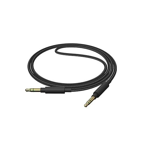  GEEKRIA Audio Cable Compatible with Bang & Olufsen HX, H9i, H8i, H9 3rd Gen, H8, H4, B&W PX, PX7 Headphones Cable, 1/8