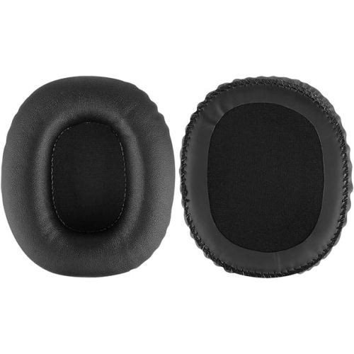  Geekria QuickFit Replacement Ear Pads for Marshall Monitor Headphones Ear Cushions, Headset Earpads, Ear Cups Cover Repair Parts (Black)