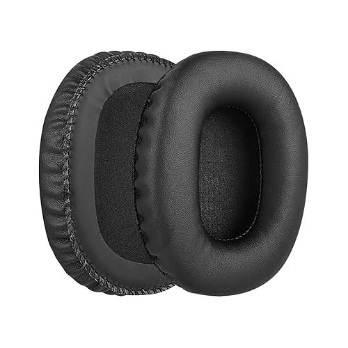  Geekria QuickFit Replacement Ear Pads for Marshall Monitor Headphones Ear Cushions, Headset Earpads, Ear Cups Cover Repair Parts (Black)