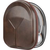 Geekria Shield Headphones Case Compatible with Bang & Olufsen Beoplay H9i, H95, H9, H8, H6, H4, H2 Case, Replacement Hard Shell Travel Carrying Bag with Cable Storage (Dark Brown)