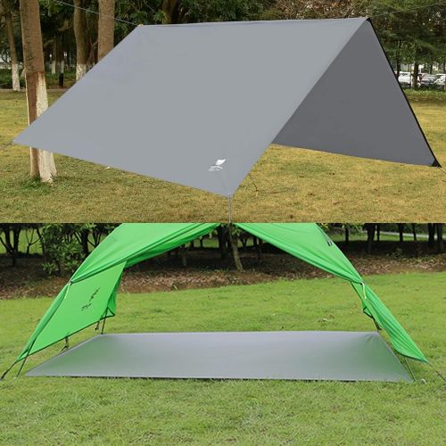  GEERTOP Portable Tent Ground Cover Waterproof Hammock Rain Fly Footprint Sheet Tent Tarp Mat Canopy for Camping Hiking Picnic