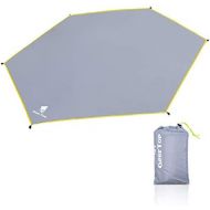 GEERTOP Lightweight Tent Footprint 150D Oxford Waterproof Camp Tarp Portable Ground Sheet Mat for 2 Person Tent, Outdoor Camping Backpacking Hiking Travel