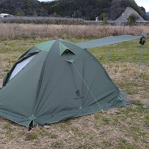  GEERTOP 4 Person Tents for Camping Waterproof Lightweight Easy Set Up 4 Season Winter Family Tent for Camp Backpacking Hiking Outdoor Travel