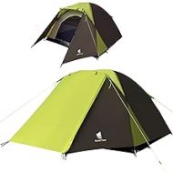 GEERTOP 2/3 Person Camping Tent,Waterproof Backpacking Family Tent with Vestibule Area Easy Set up with Top Rainfly for Hiking Mountaineering Picnic Gathering