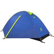 GEERTOP Lightweight 1 Person Tent for Camping 3-4 Season Waterproof Single Tent for Backpacking Hiking Hunting Outdoor Backpack Travel - Easy Setup