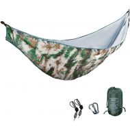 GEERTOP Ultralight Hammock Underquilt Warm Camping Essential Survival Gear Backpacking Travel Camouflage