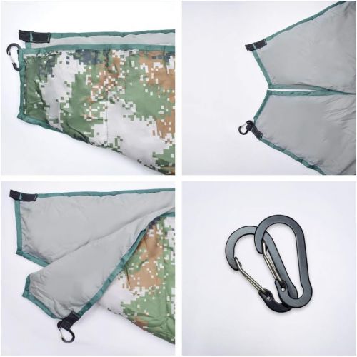  GEERTOP Ultralight Hammock Underquilt Warm Camping Essential Survival Gear Backpacking Travel Camouflage