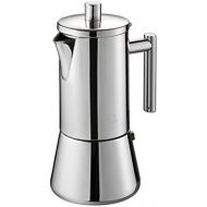 Der Original GEFU Espresso-Kocher Nando 16390  Premium Edelstahl Kaffee-Maschine fuer 6 Tassen hoechsten Cafe-Genuss