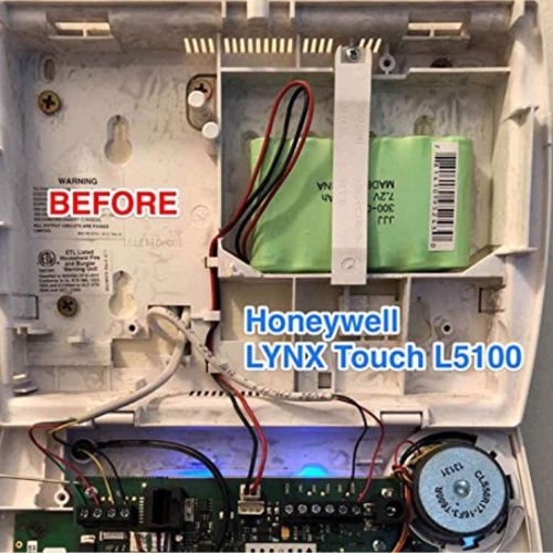  GEILIENERGY 300-03864-1 1100mAh Backup Battery for ADT ADI Ademco Lynx WALYNX-RCHB-SC Honeywell Lynx Touch K5109, L3000, L5000, L5100