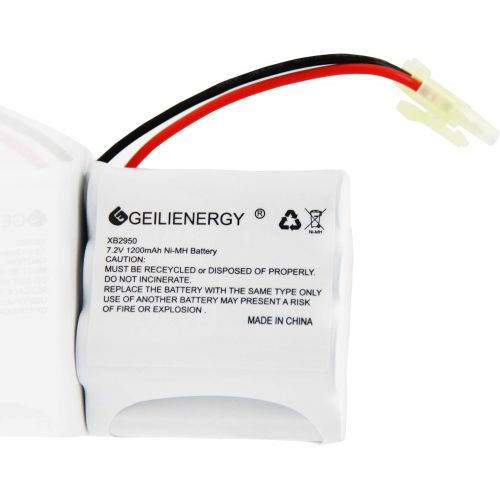  [아마존베스트]GEILIENERGY 7.2V 1200mAh Battery Compatible with Shark XB2950 V2950 V2950A V2945Z V2945 Floor & Carpet Sweeper