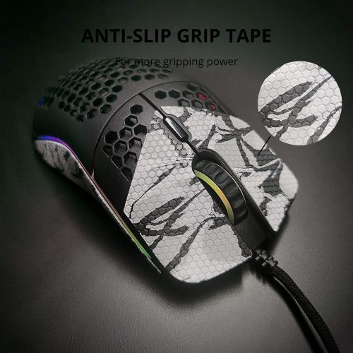  GEMINIGAMER2 Gemini Mouse Grip Tape Compatible with Glorious Model O,Grips,Mouse GripsMouse Skin,Gaming Mouse Skins,Mouse Grip,Glorious Mouse Grip TapeGlorious Mouse ,Glorious Grip Tape ,Mouse