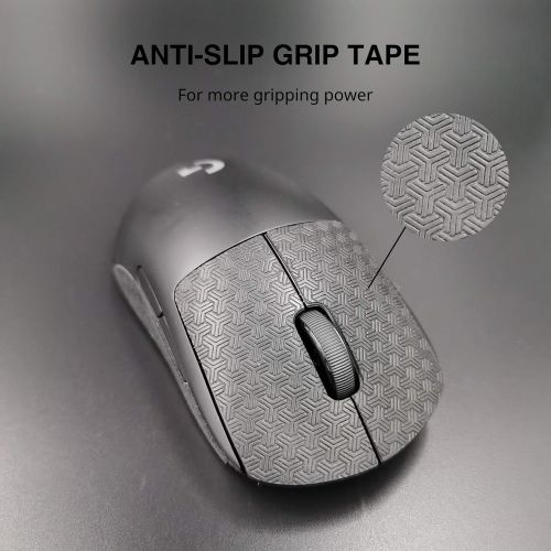  GEMINIGAMER2 Gemini Mouse Grip Tape Compatible with Logitech G PRO Wireless,Grips,Grips,Mouse GripsMouse Skin,Gaming Mouse Skins,Mouse Grip,Logitech Mouse Grip Tape