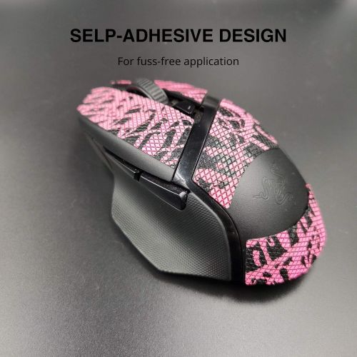  GEMINIGAMER2 Gemini Mouse Grip Tape Compatible with Razer Basilisk X/V2/Ultimate,Grips,Mouse GripsMouse Skin,Gaming Mouse Skins,Mouse Grip,Razer Mouse Grip tapeRazer Mouse