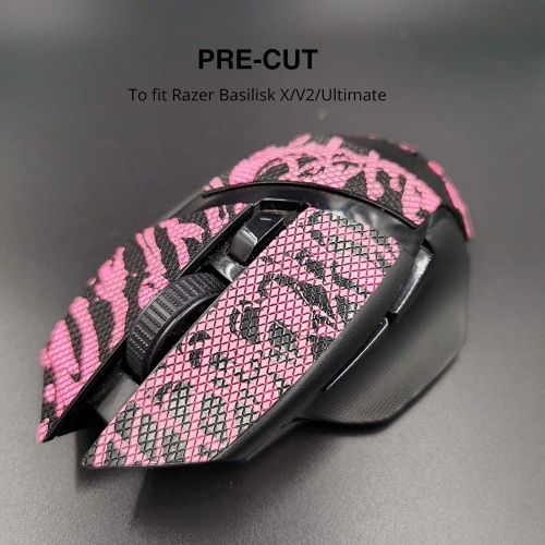  GEMINIGAMER2 Gemini Mouse Grip Tape Compatible with Razer Basilisk X/V2/Ultimate,Grips,Mouse GripsMouse Skin,Gaming Mouse Skins,Mouse Grip,Razer Mouse Grip tapeRazer Mouse