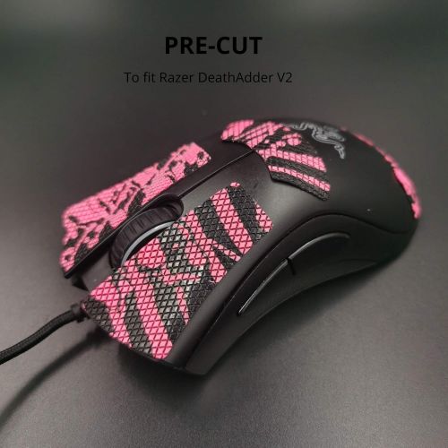  GEMINIGAMER2 Gemini Mouse Grip Tape Compatible with Razer DeathAdder V2,Grips,Mouse GripsMouse Skin,Gaming Mouse Skins,Mouse Grip,Razer Mouse Grip tapeRazer Mouse