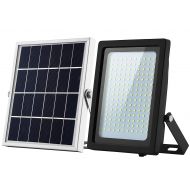 Solar Floodlight Outdoor 150 LED IP65 Waterproof with Sensor Auto On Off for Dusk to Dawn Pathway Entry and Driveway by GEN Solar