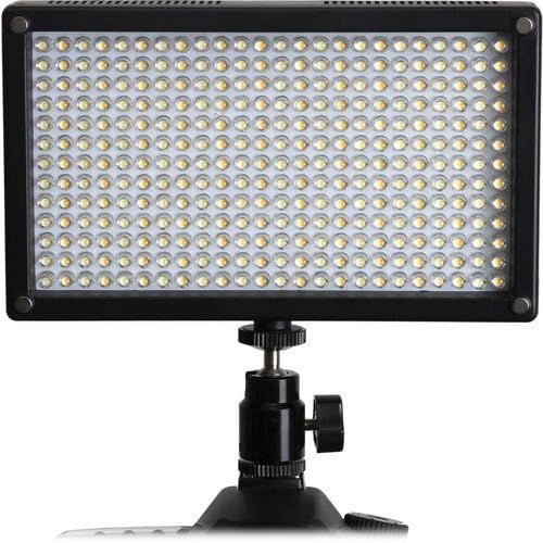  Genaray LED-7100T 312 LED Variable-Color On-Camera Light