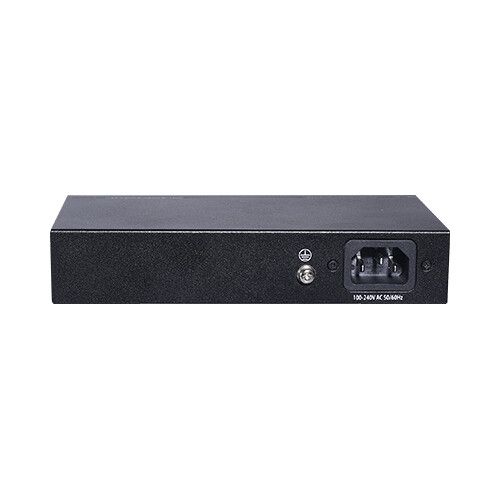  GEOVISION GV-APOE0400 6-Port Unmanaged PoE Switch with 4 PSE/PoE Ports and 2 Uplink Ports