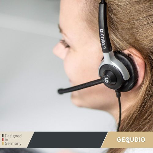 [아마존베스트]GEQUDIO Telephone headset 3.5 and bundles.