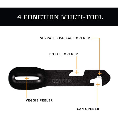  Gerber Gear 31-003465N ComplEAT Camping Utensils Cooking Tool Set, Burnt Bronze