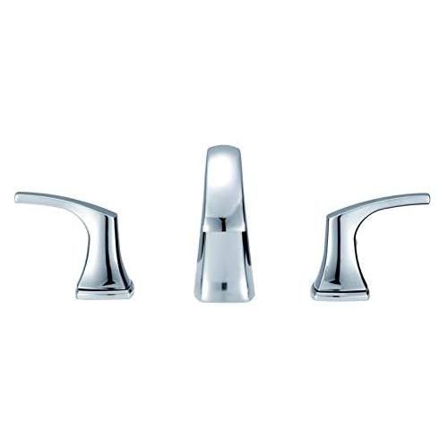  Danze D304118 Vaughn Widespread Bathroom Faucet with Metal Pop-Up Drain, Chrome