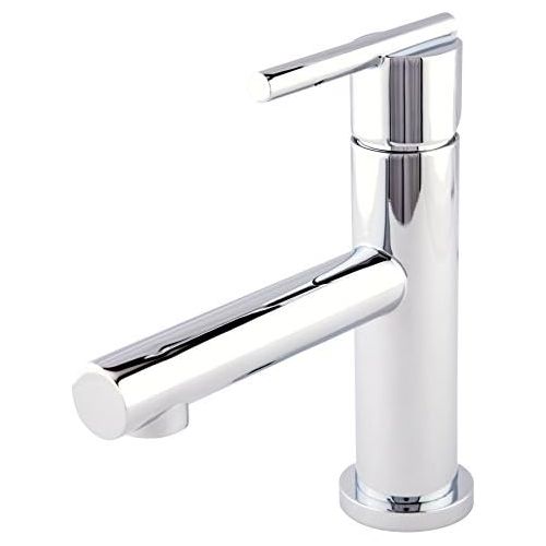  Danze D224158 Parma Single Handle Bathroom Faucet with Metal Touch-Down Drain, Chrome