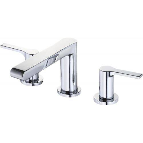  Danze D304087 South Shore Widespread Bathroom Faucet with Metal Touch-Down Drain, Chrome