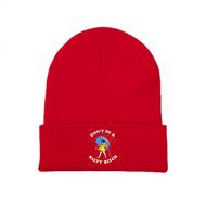 GERCASE Dont Be A Salty Bitch Red Beanie Adults Unisex Men Womens Kids Cuffed Plain Skull Knit Hat Cap