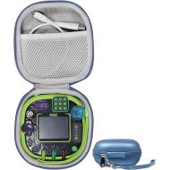 getgear Tailor Made Protective case for Leapfrog Rockit Twist Handheld Learning Game System, mesh Pocket for Cord and Other Accessories, Finger Strap (Blue)