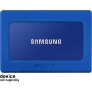 [아마존베스트]getgear Silicone Bumper for Samsung T7, T7 Touch Portable SSD - 1TB, 2TB, 500GB, USB 3.2, Strong-Shock Absorbing, Slip-Resistant- Blue