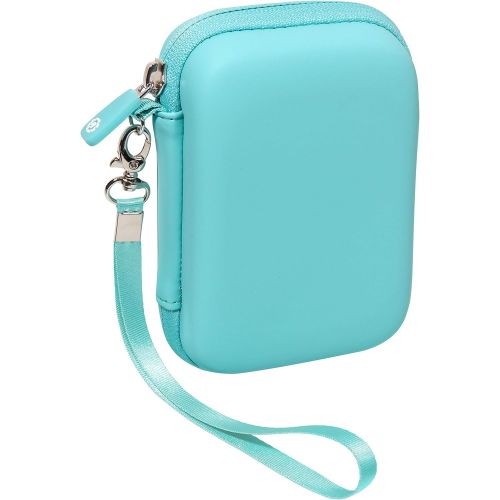  [아마존베스트]getgear Case for Canon Ivy Mobile Mini CLIQ, CLIQ+, CLIQ 2, CLIQ+2 Instant Camera Printer and Photo Printer, Also for Koda Series and HP Sprocket 2nd/ 1st (Mint Green)