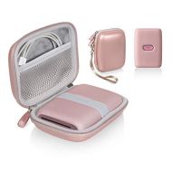 getgear Case for Fujifilm Instax Mini, Canon Ivy CLIQ+2, CLIQ+, CLIQ2, CLIQ; HP Sprocket 1st/ 2nd Generation, Kodak Smile Instant Camera/Printer, Accessories Pocket (Rose Gold)