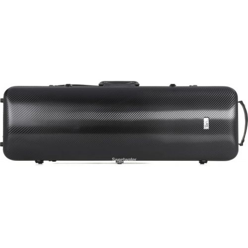  GEWA Pure Oblong Violin Case - Black, 4/4 Size